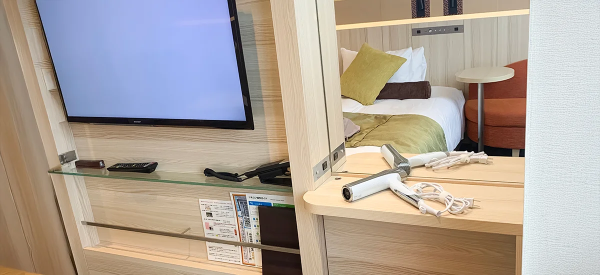 城のホテル甲府 客室 レディースダブル